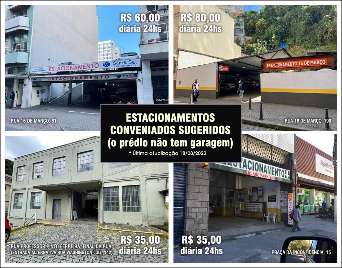 Flat 208 Lägenhet Petrópolis Exteriör bild